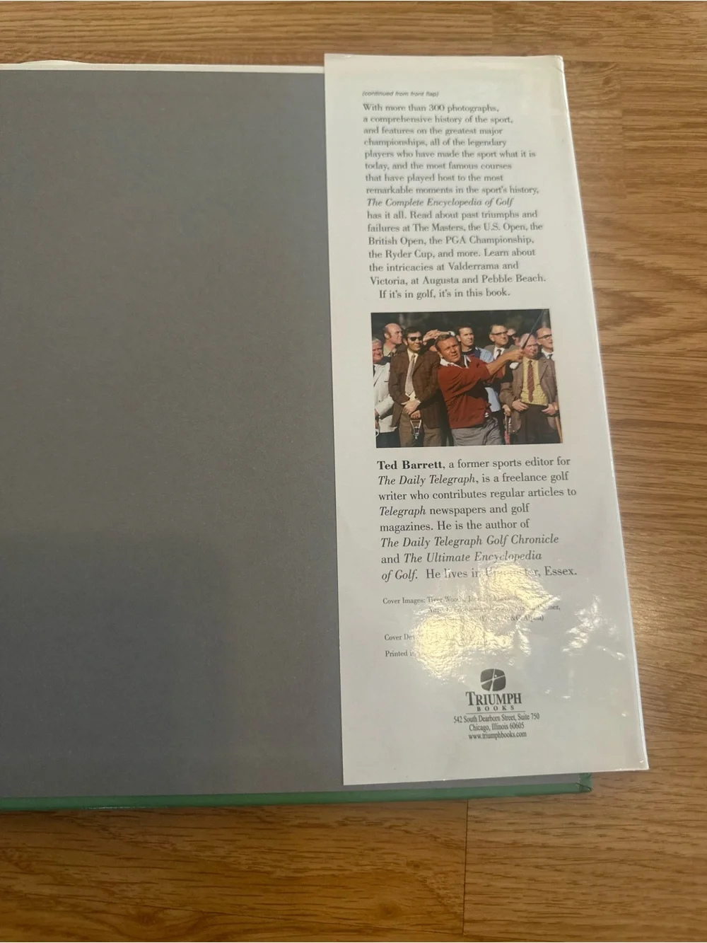 The Complete Encyclopedia of Golf by Ted Barrett